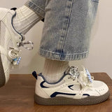 ADVBRIDGE  -  Women's Mesh Casual Shoes Retro Plaid Soft Sole Anti-Slip German Training Shoes Fashion Increase Height Light Casual Shoes Women