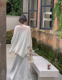 Advbridge Knitted Neck-mounted Long Dresses for Women Autumn New Elegant Fashions Slim Sleeveless Dress Evening Party Female Clothing