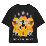 Advbridge Y2k Dark Casual T Shirt Mens Multi Pattern Printed Round Neck Cotton Top Gothic Style Summer New Oversized T Shirt Couple Style