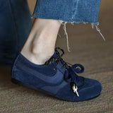 ADVBRIDGE  -  Comfortable and Versatile Lace-up German Training Shoes Women's Retro Fashion Soft Sole Casual Sneakers