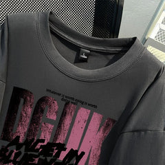 Advbridge Summer Goth Harajuku Design Graphic T-shirt For Men Hip Hop Fashion Cotton Short Sleeve Tee Shirts 2025 New Y2K Streetwear Tops