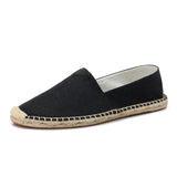 ADVBRIDGE  -  Retro Men's Espadrilles Rubber Outsole Skateboarding Shoes for Man Summer New Men Sports Shoe Non-slip Running Big Size 45 46 47