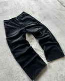 Advbridge Y2K Hip Hop Harajuku Retro Sakura Embroidered High Quality Jeans Streetwear Hip Hop Goth Men's and Women's Wide Leg Jeans