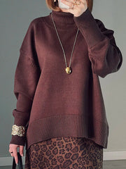 Advbridge aspen outfit winter Morgan Turtleneck Knitted Sweater