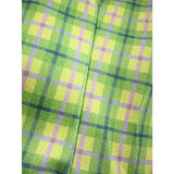 Advbridge Men's Allover Stripe Plaid Print Long Sleeve Classic Lapel Two Button Suit Jacket Wedding Banquet Business Occasion Old Style