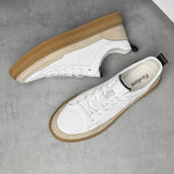 ADVBRIDGE  -  Luxury Brand Men's Shoes Italian High Quality Leather Casual Shoes New Business All-match Men Sneakers Non-slip Skateboard shoes