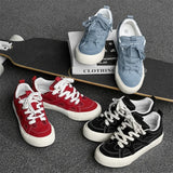 ADVBRIDGE  -  Men's Trendy Shoes–2025 Spring New Arrivals, Versatile Low-Top Canvas Sneakers for Students. Ideal for Teenagers As Casual Shoes