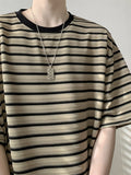 ADVBRIDGE  -  Summer Men's T-shirt High-quality Men's Top Everyday Casual Sports Shirt Trend New Clothing Oversized Loose Short Sleeve Q232