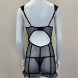 ADVBRIDGE  -  Erotic Underwear Sexy Lingerie Bandage Lace Perspective Mesh Suspender Nightdress Passion Temptation Hot Pajamas + Trousers