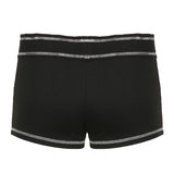 Advbridge Coquette Contrast Stitching Mini Shorts Sexy Women Low Rise Drawstring Bottoms Korean Y2K Aesthetic Kawaii Short 2024