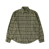 ADVBRIDGE  -  Spring Autumn Retro Plaid Print Men's Shirts Casual Lapel Collar Buttoned Long Sleeve Cardigan For Men Fashionable Cardigan