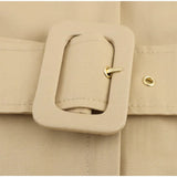 ADVBRIDGE  -  Safari Style Crossed Neck Dressess Women Elegant Sleeveless Belt Pockets Tube Long Dressess Female 2025 Summer New Lady Outwears