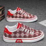 ADVBRIDGE  -  spring men's canvas shoes slip on flat outdoor men sneakers lightweight driving loafers breathable male casual canvas shoes