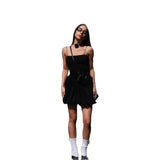 ADVBRIDGE  -  Spring Slim Temperament Dress Sexy Perspective Sling Hip Women's Short Skirt