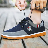 Advbridge New Men's casual shoes Vulcanized Work loafers Mesh Lightweight Summer Men's sports shoes Shoes for Men