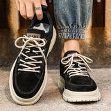 Advbridge Men's Breathable Lightweight Comfortable Work Shoes Non Slip Sneakers for Outdoor Trailing Trekking Walking