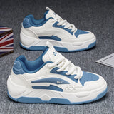 ADVBRIDGE  -  Men's Trendy Skate Shoes Spring Comfy Anti Slip Casual Lace Up Sneakers For Men's Retro Outdoor Activities Board Shoes Sports