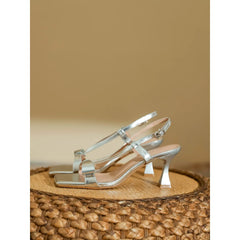 Advbridge Square toe stiletto sandals, new summer , beautiful French wine glass heels, high heels, bow tie sandals