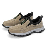Advbridge Outdoor Shoe Men Sneakers Sping Slip on Casual Men Shoes Breathable Suede Leather Shoe Anti-skid Walking Shoe Hot Sale Footwear
