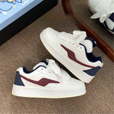 ADVBRIDGE  -  New Aerating Plate Shoes Men's Fashionable All-Matching Platform White Shoes Sports Casual Borad Shoes Fashionable Shoes