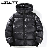 Advbridge 7XL Winter Men Fashion Warm Parkas Jacket Coat Men Hat Waterproof Thick Fleece Parka Men Casual Detachable Windproof Parkas Male