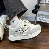 ADVBRIDGE  -  Lace Up Sneakers Shoes for Women 39 Stylish Original Designer Luxury Vulcanized Shoe High Quality Cheap Casual Woman Footwear