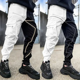 Advbridge Men's Cargo Pants Techwear Multi Pocket White Male Trousers Multipockets Sports Joggers Summer Stacked High Quality Aesthetic