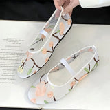 ADVBRIDGE  -  Embroidery Mesh Breathable Flats Women Flower Design Mules Sandals Light Comfort Soft Bottom Ballet Flat Shoes Casual Beach Shoe