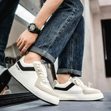 ADVBRIDGE  -  Autumn New Fashion Trend Casual Sports Single Shoes for Men Low Top Comfortable Versatile Non Slip Lace Up Chunky sneakers