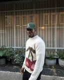 Advbridge Y2k American Harajuku Autumn and Winter Sweater for Men with Cherry Pattern Decoration Casual Loose Retro Lazy Sweater for Women