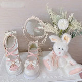 Advbridge Summer Lolita Sweet Sandals Women Japanese Style Bow Kawaii Chic Mary Janes Shoes Round Toe Shoes Wholesale Drop shipping