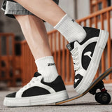 ADVBRIDGE  -  Men's White Shoes Spring Autumn New Outdoor Non Slip Comfort Platform Sneakers Height Increase Fashion Lace Up Casual Shoes