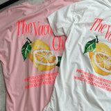 Advbridge Harajuku New Lemon Graphic T Shirts Streetwear Gothic Clothes All Cotton  Oversized Grunge Y2k Top Goth Men Women Clothing