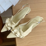ADVBRIDGE  -  Designer Brand High Heels Ladies Summer New Shallow Elegant Dress Shoes Sexy Pointed Toe Pumps Women Sandals Zapatos De Mujer