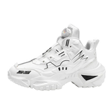 ADVBRIDGE  -  Mech leather rotating buckle dad shoes, versatile and comfortable thick sole, shock-absorbing and anti slip, dad shoes for men