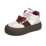 Advbridge 2024 Fashion Winter Women's Shoes Velvet Warm High Top Dad Shoes Comfortable Non-slip Flat Shoes Warm Cotton Casual Sports Shoes