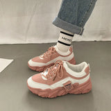 ADVBRIDGE  -  Casual Style Womens Sneakers Thick Soled Lightweight Height Increase Casual Shoes Wear Resistant Non Slip Casual Sneaker