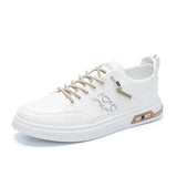 ADVBRIDGE  -  Fashion White Platform Sneakers Outdoor Breathable Sport Shoes Men Casual Shoes Lightweight Running Shoes Mens Tennis Shoes