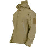 Advbridge Men‘s Wintern outfits Military Shark Skin Soft Shell Jackets Men Tactical Windproof Waterproof jacket men Army Combat Jackets Mens Hooded Bomber Coats Advbridge Men‘s Wintern outfits