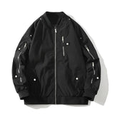Advbridge Streetwear Hip Hop Men Fashion Loose Jackets Mens Outerwear Harajuku Jackets Male Oversized Bomber Jacket Woman Causal Coat