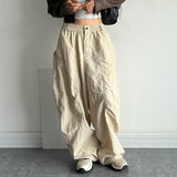 Advbridge Y2k Baggy Cargo Pants Women Summer Vintage Streetwear Parachute Harajuku Sweatpants Hip Hop Oversize Jogger Wide Trousers