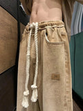 Advbridge Trousers Black Men's Jeans with Pockets Straight Man Cowboy Pants Soft Xs Y2k Streetwear Loose Vintage Clothes 2000s Trend