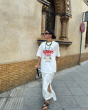 Advbridge Harajuku Summer Casual Fish Y2k Tops Graphic T Shirts Men Women Oversized Gothic Clothes Streetwear Couple Goth Women Clothing