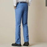 ADVBRIDGE Men Spring Fashion Business Office Suit Pants Male New Streetwear Solid Casual Straight Pants Men Loose Full Trousers H118