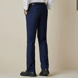 ADVBRIDGE Men Spring Fashion Business Office Suit Pants Male New Streetwear Solid Casual Straight Pants Men Loose Full Trousers H118