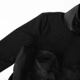 ADVBRIDGE  -  Fashion Sexy A- LINE Dress Women Summer long Sleeve Black Slim Mini Dresses Casual Streetwear Clubwear Elegant Lady Party Dress