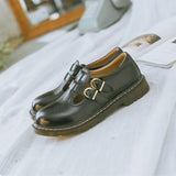 Advbridge Gothic sweet lolita shoes vintage round head thick bottom ventilate women shoes student daily kawaii shoes loli cosplay