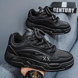 ADVBRIDGE  -  Men's Trendy Skate Shoes Spring Comfy Anti Slip Casual Lace Up Sneakers For Men's Retro Outdoor Activities Board Shoes Sports