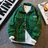 Advbridge Spring Autumn New Men's Cardigan Single-Breasted Fashion Knit Coat Stitching Colorblock O Collar Coats Swearter Jackets