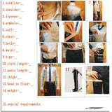 Advbridge Latest Golden Satin Men Suits Slim Fit Prom Party Stage Groom Wedding Tuxedo Ternos Male Suit 3 Pieces (Blazer+Vest+Pants)